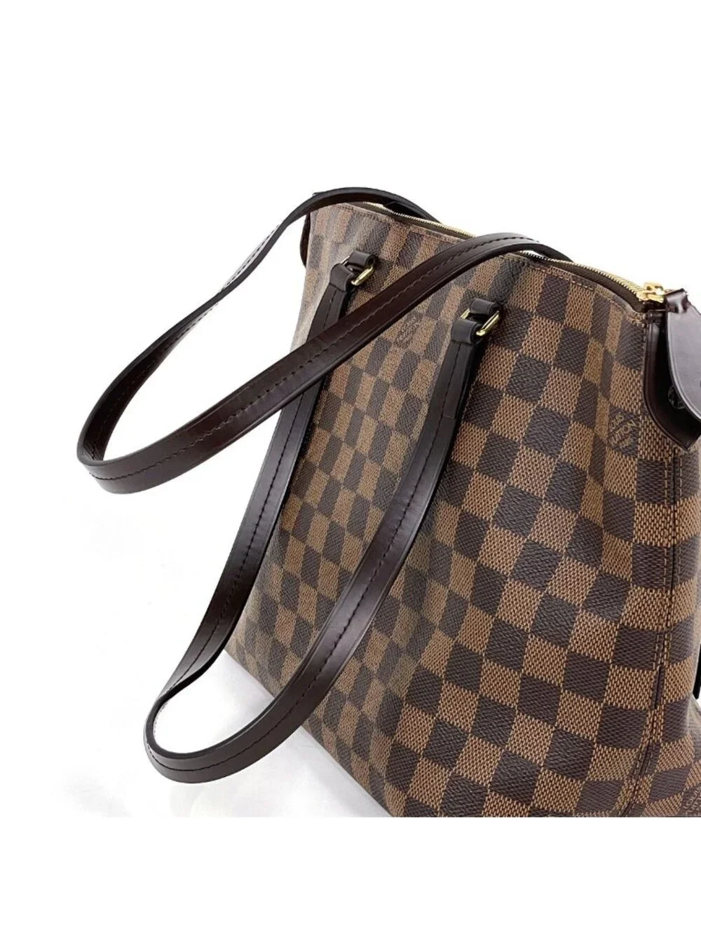 Louis Vuitton Jena PM Tote Damier Brown